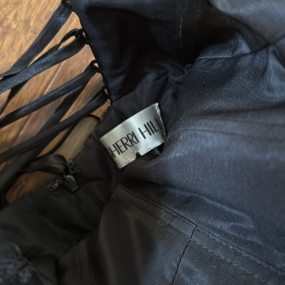 Sherri Hill Black Homecoming or Semi Formal Dress - Picture 7 of 7